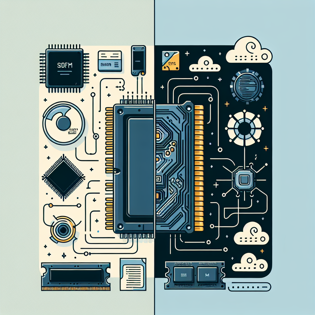 What is the difference between hardware and software?