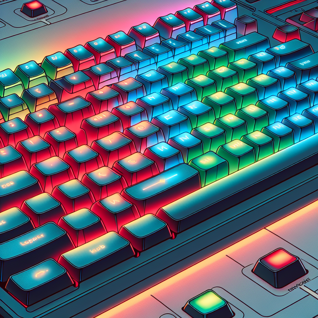 Why do specific RGB colors not appear correctly on my mechanical keyboard?